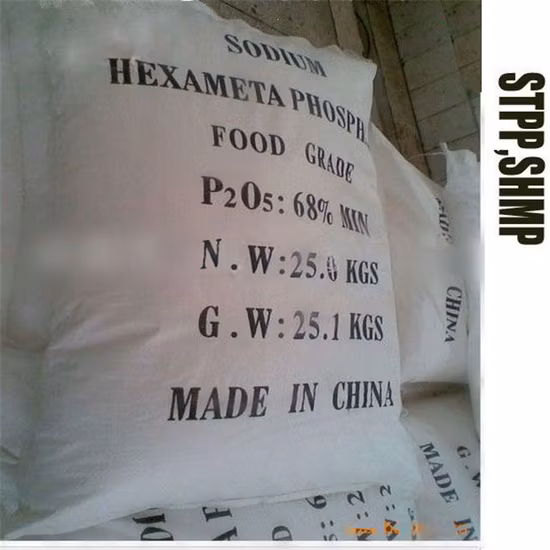 Top Sale Industrial Grade/Food Grade Sodium Hexametaphosphate SHMP CAS 10124-56-8