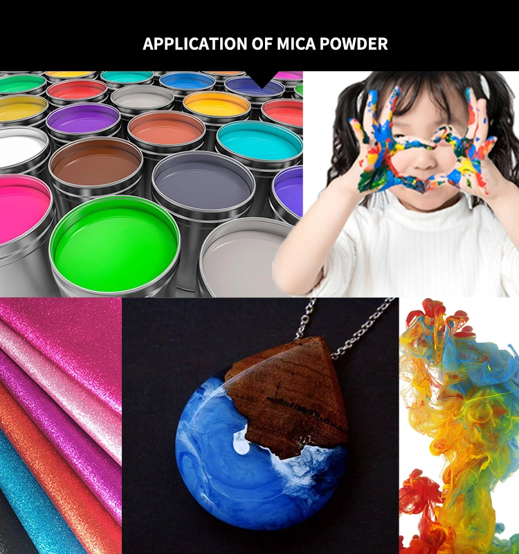 CNMI Mica Powder Natural Powder Pigments Cosmetic Grade Epoxy Resin Dye Lipgloss Mica Powder for Resin Soap Candle Making