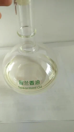 C6h14o6 Aceite esencial de menta verde a granel Mejor grado terapéutico